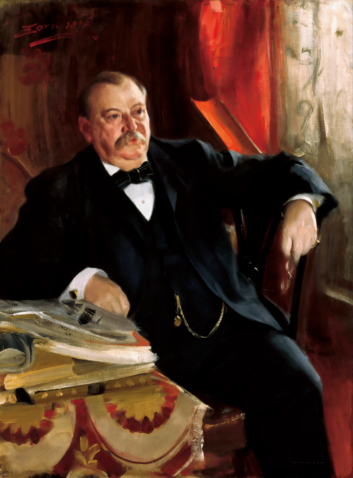  安德斯·莱奥纳德·佐恩 Anders Leonard Zorn —— 格罗夫·克里夫兰总统